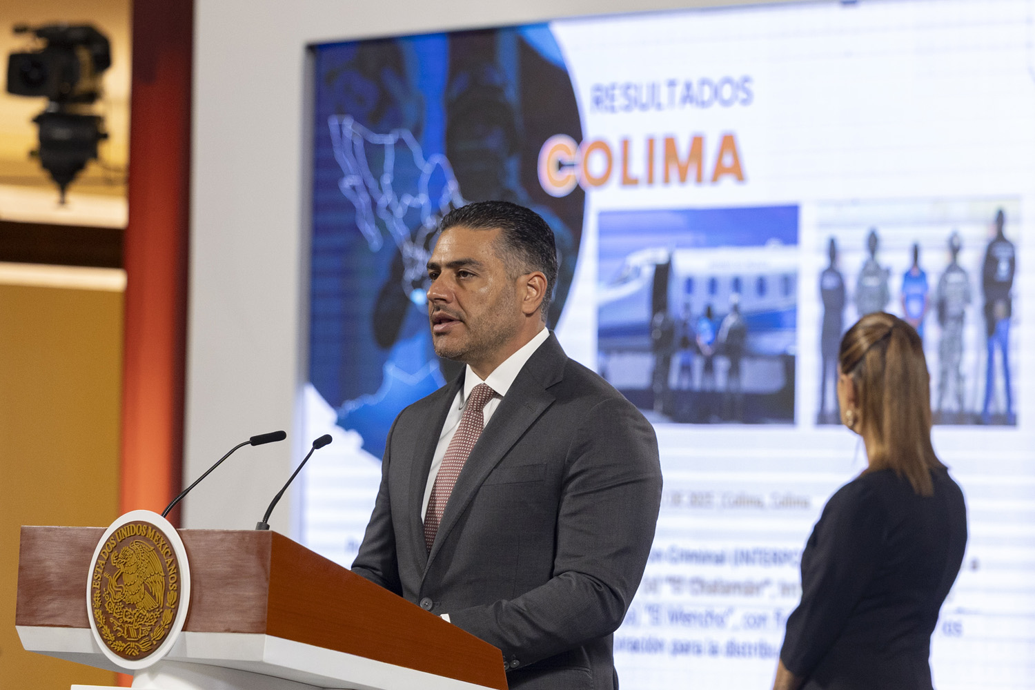 Harfuch muestra resutados de seguridad en casi 1 meses de gobierno